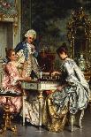 Playing Chess-Arturo Ricci-Giclee Print