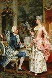 Playing Chess-Arturo Ricci-Giclee Print