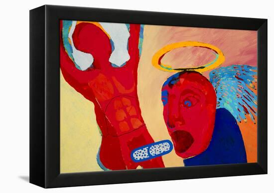 Artwork Depicting the Effects of the Drug Ecstasy-Paul Brown-Framed Premier Image Canvas