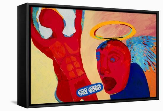 Artwork Depicting the Effects of the Drug Ecstasy-Paul Brown-Framed Premier Image Canvas