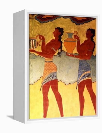 Artwork in Heraklion Knossos Palace, Greece-Bill Bachmann-Framed Premier Image Canvas