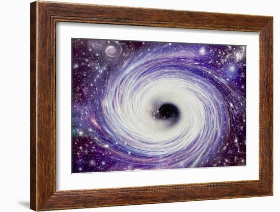 Artwork of a Black Hole-Mehau Kulyk-Framed Photographic Print