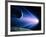 Artwork of a Comet Passing Earth-Joe Tucciarone-Framed Photographic Print