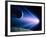 Artwork of a Comet Passing Earth-Joe Tucciarone-Framed Photographic Print