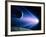 Artwork of a Comet Passing Earth-Joe Tucciarone-Framed Photographic Print