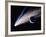 Artwork of a Comet Passing the Earth-Joe Tucciarone-Framed Photographic Print