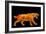 Artwork of a Sabre-toothed Cat (Smilodon Sp.)-Joe Tucciarone-Framed Photographic Print