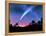 Artwork of Comet Hale-Bopp Over a Tree Landscape-Chris Butler-Framed Premier Image Canvas