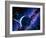 Artwork of Comets Passing the Earth-Joe Tucciarone-Framed Photographic Print