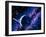 Artwork of Comets Passing the Earth-Joe Tucciarone-Framed Photographic Print