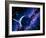 Artwork of Comets Passing the Earth-Joe Tucciarone-Framed Photographic Print