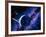 Artwork of Comets Passing the Earth-Joe Tucciarone-Framed Photographic Print