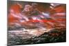 Artwork of Lava Flows on the Surface of Venus-Ludek Pesek-Mounted Photographic Print