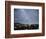 Artwork of Meteor Shower Over a City-Chris Butler-Framed Photographic Print