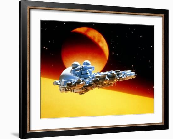 Artwork of Siriko In Orbit.-Julian Baum-Framed Photographic Print