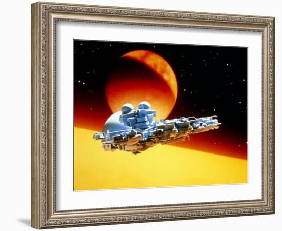 Artwork of Siriko In Orbit.-Julian Baum-Framed Photographic Print