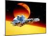 Artwork of Siriko In Orbit.-Julian Baum-Mounted Photographic Print