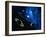 Artwork of Solar System And Comet-Detlev Van Ravenswaay-Framed Photographic Print