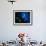Artwork of Solar System And Comet-Detlev Van Ravenswaay-Framed Photographic Print displayed on a wall