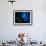 Artwork of Solar System And Comet-Detlev Van Ravenswaay-Framed Photographic Print displayed on a wall