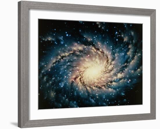 Artwork of the Milky Way, Our Galaxy-Joe Tucciarone-Framed Photographic Print