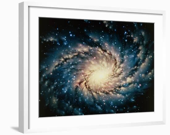 Artwork of the Milky Way, Our Galaxy-Joe Tucciarone-Framed Photographic Print