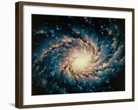 Artwork of the Milky Way, Our Galaxy-Joe Tucciarone-Framed Photographic Print