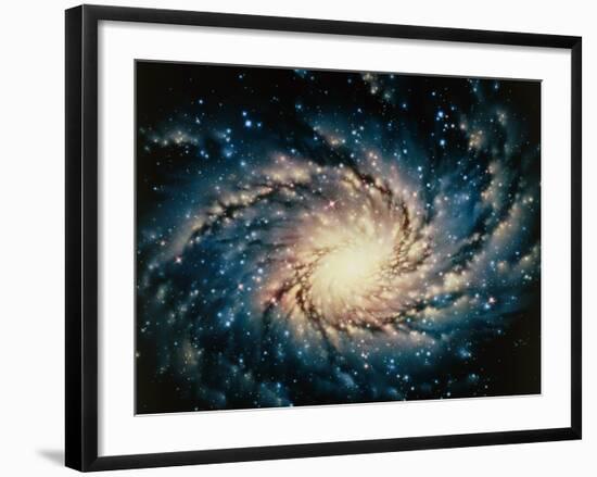 Artwork of the Milky Way, Our Galaxy-Joe Tucciarone-Framed Photographic Print