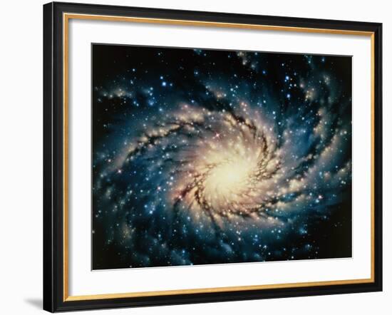 Artwork of the Milky Way, Our Galaxy-Joe Tucciarone-Framed Photographic Print