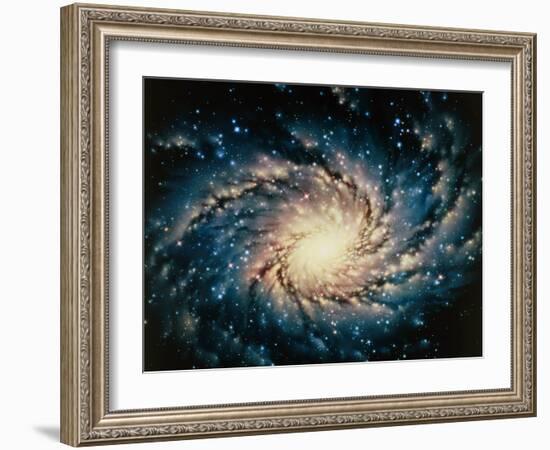 Artwork of the Milky Way, Our Galaxy-Joe Tucciarone-Framed Photographic Print