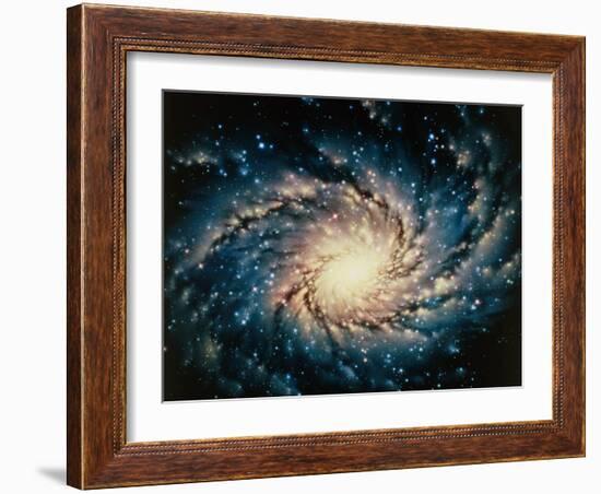 Artwork of the Milky Way, Our Galaxy-Joe Tucciarone-Framed Photographic Print