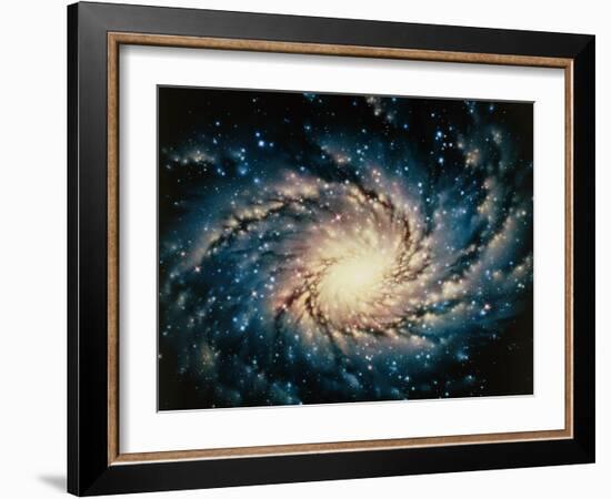 Artwork of the Milky Way, Our Galaxy-Joe Tucciarone-Framed Photographic Print