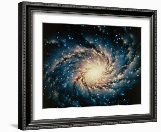 Artwork of the Milky Way, Our Galaxy-Joe Tucciarone-Framed Photographic Print