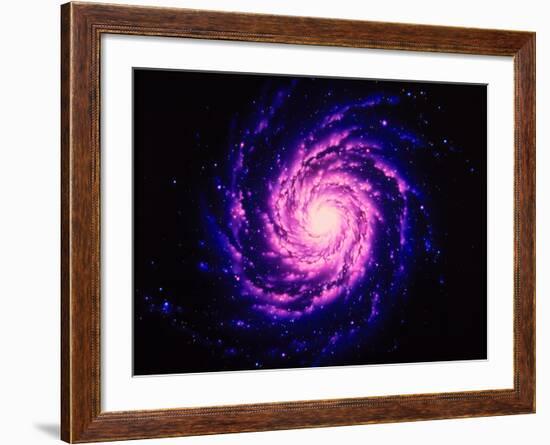 Artwork of the Milky Way, Our Galaxy-Joe Tucciarone-Framed Photographic Print