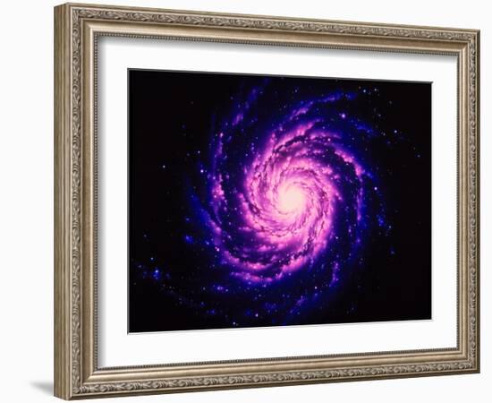 Artwork of the Milky Way, Our Galaxy-Joe Tucciarone-Framed Photographic Print