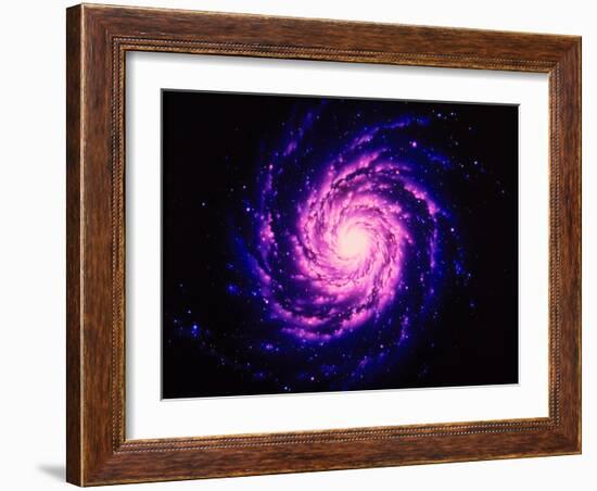 Artwork of the Milky Way, Our Galaxy-Joe Tucciarone-Framed Photographic Print