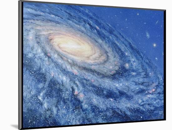 Artwork of the Milky Way, Our Galaxy-Chris Butler-Mounted Photographic Print