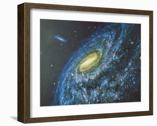 Artwork of the Milky Way Viewed From Outside-Chris Butler-Framed Photographic Print