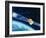 Artwork of the Telecom 1A Communications Satellite-David Ducros-Framed Photographic Print