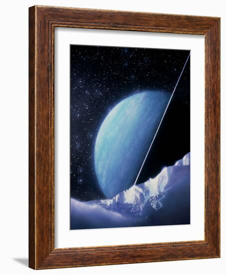 Artwork of Uranus-Julian Baum-Framed Photographic Print