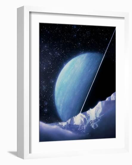 Artwork of Uranus-Julian Baum-Framed Photographic Print