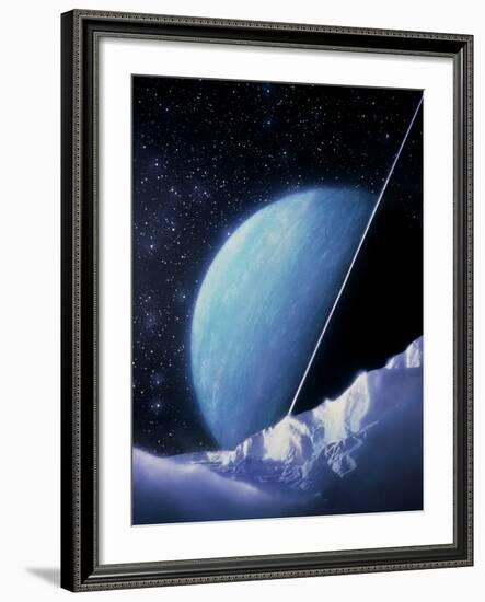 Artwork of Uranus-Julian Baum-Framed Photographic Print