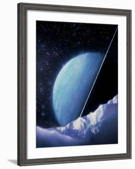 Artwork of Uranus-Julian Baum-Framed Photographic Print