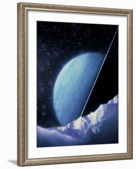 Artwork of Uranus-Julian Baum-Framed Photographic Print