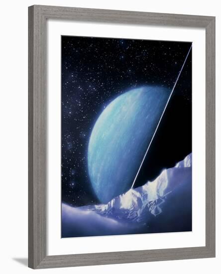 Artwork of Uranus-Julian Baum-Framed Photographic Print