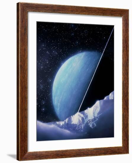 Artwork of Uranus-Julian Baum-Framed Photographic Print