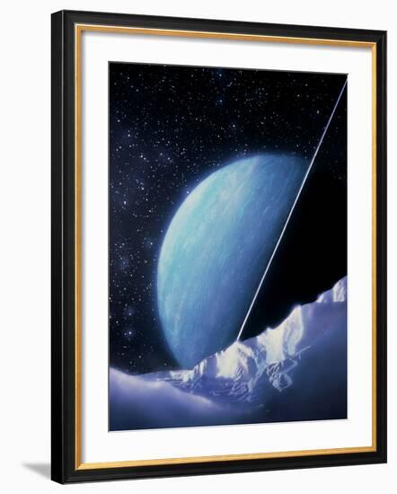 Artwork of Uranus-Julian Baum-Framed Photographic Print