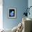 Artwork of Voyager 2 Approaching Neptune-Julian Baum-Framed Photographic Print displayed on a wall