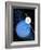 Artwork of Voyager 2 Approaching Neptune-Julian Baum-Framed Photographic Print