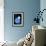 Artwork of Voyager 2 Approaching Neptune-Julian Baum-Framed Photographic Print displayed on a wall